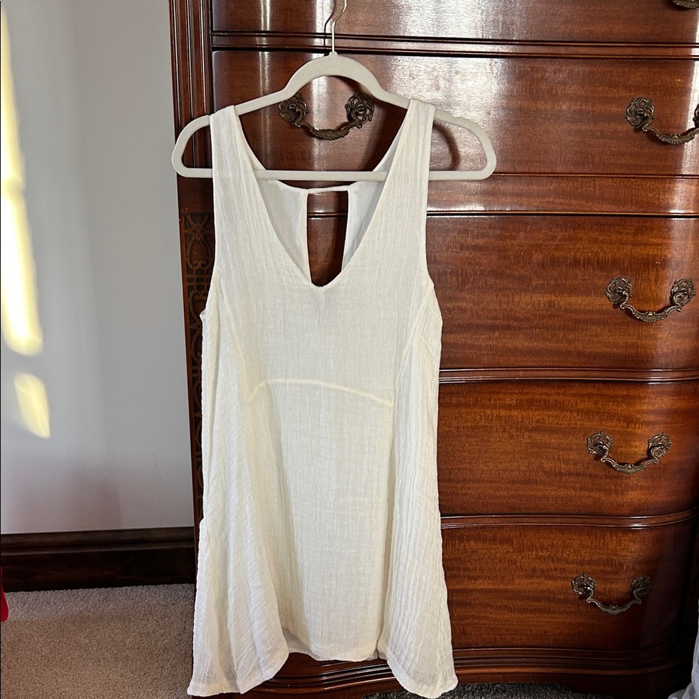 Free People Cream Backless Dress - Picture 4 of 7